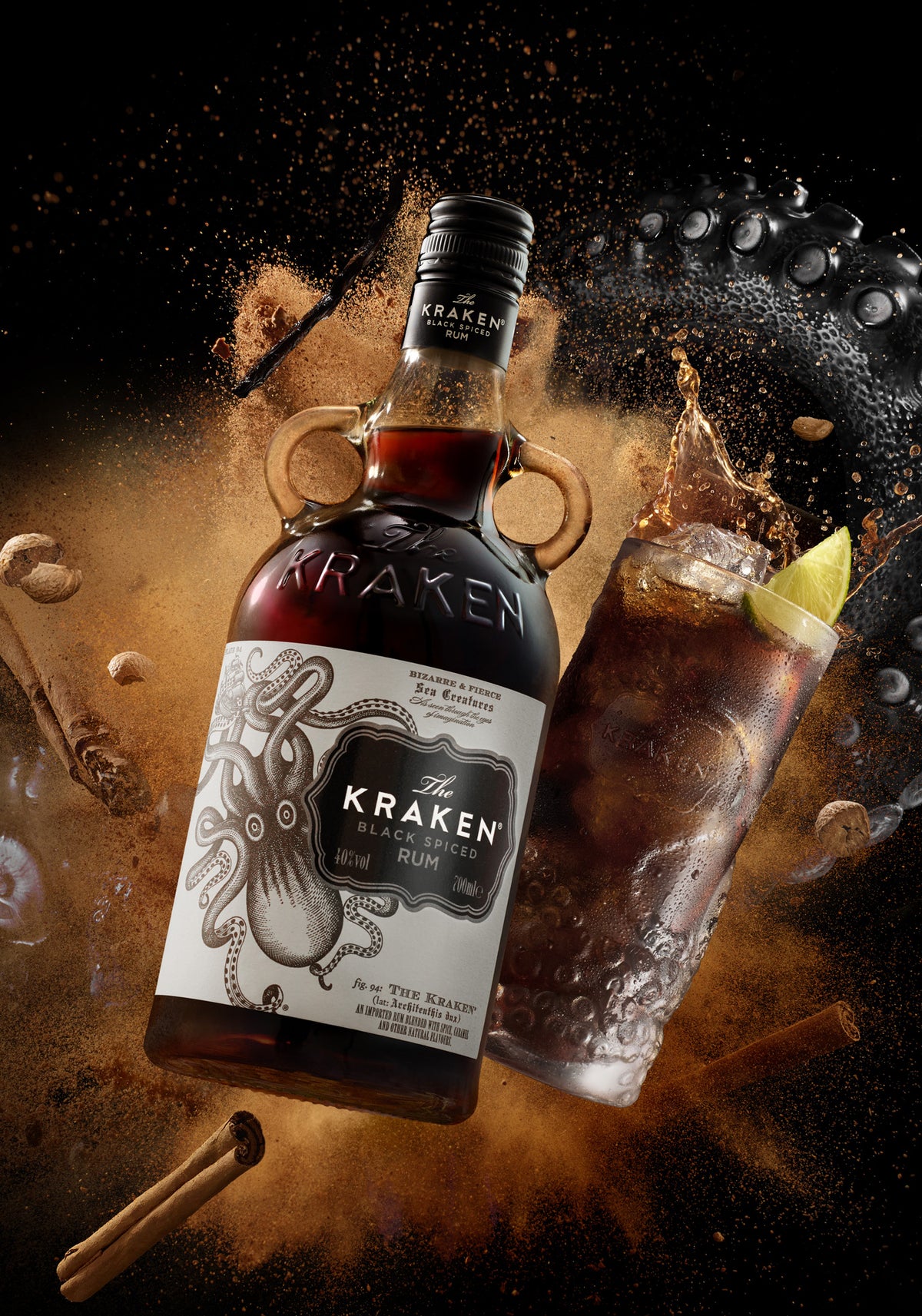 Kraken Rhum Display Kraken Rum