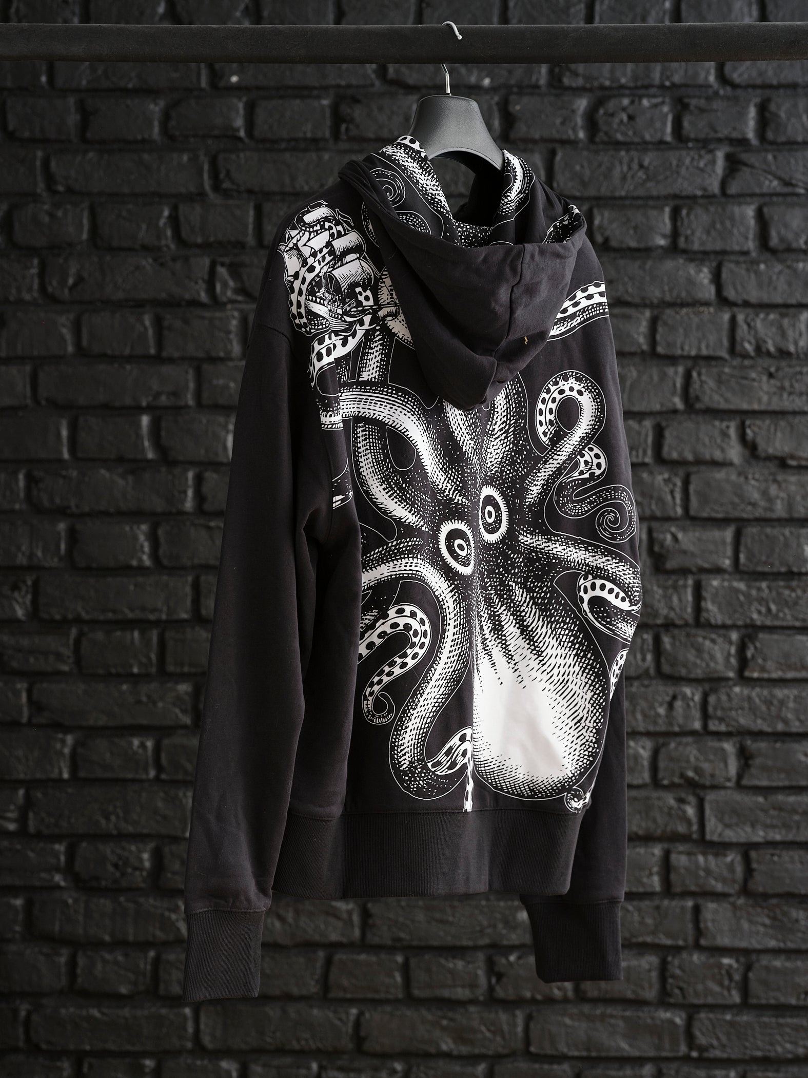 Kraken Printed Hoodie