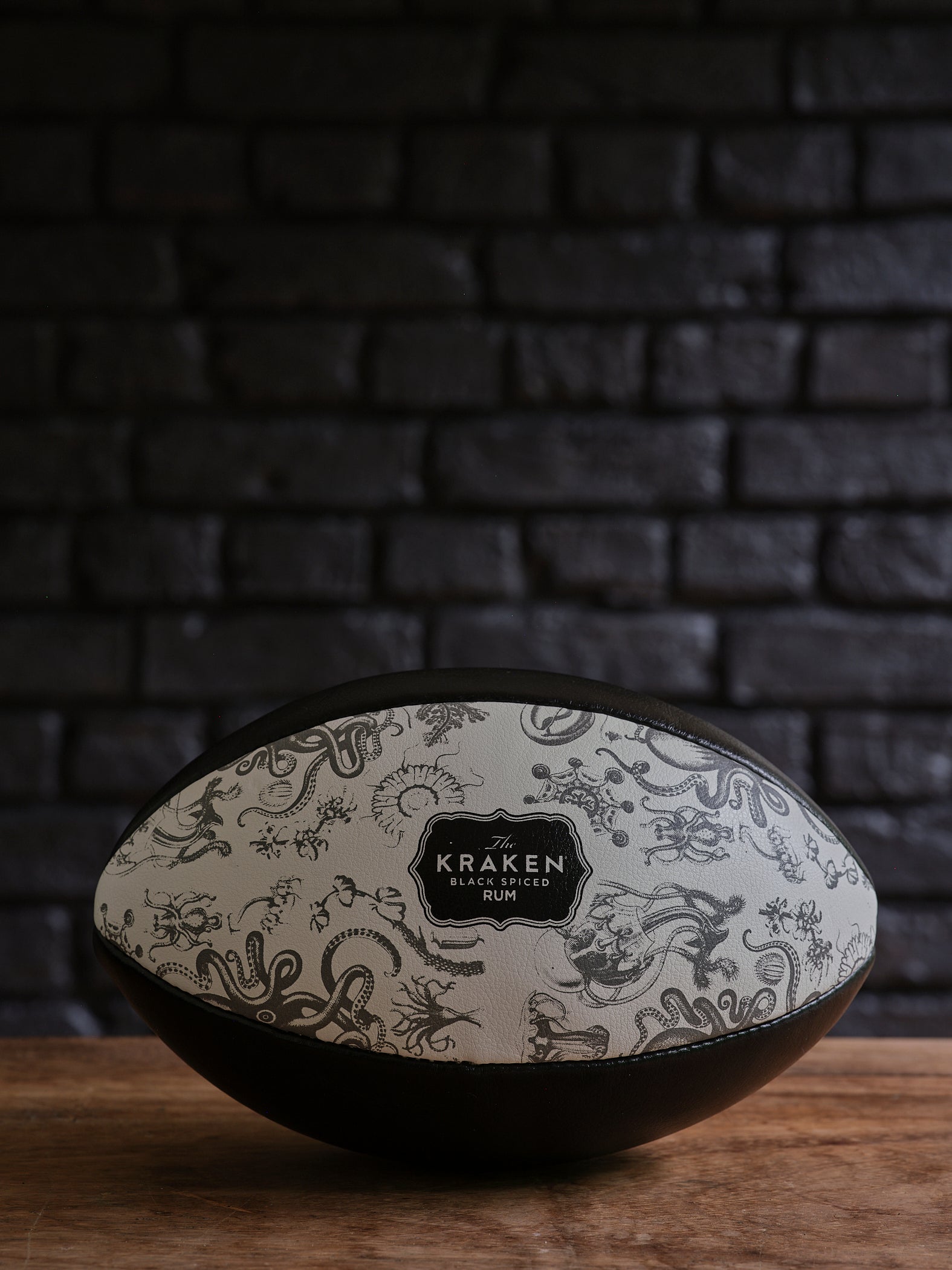 Kraken Rum Rugby Ball