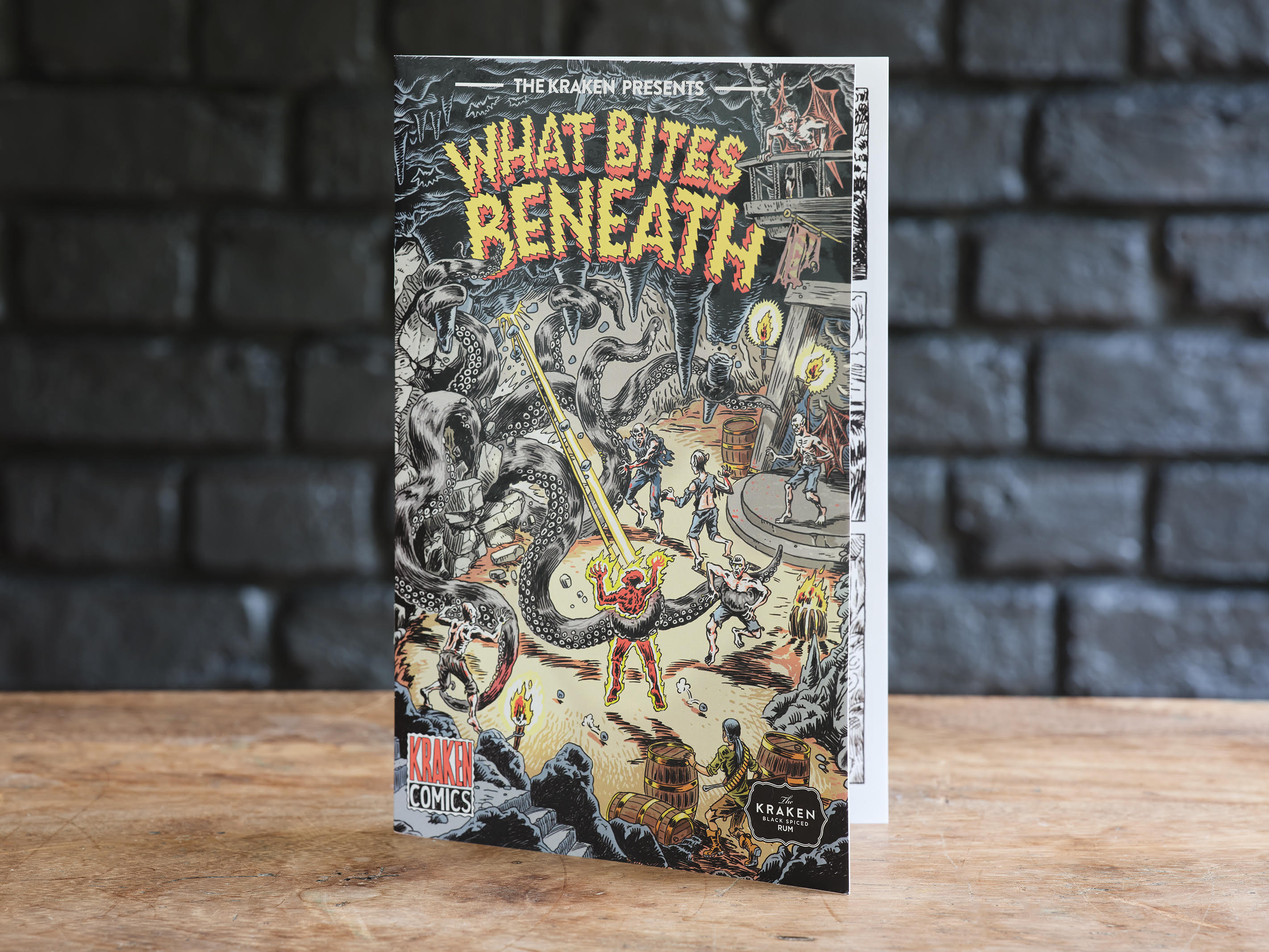 Kraken "What Bites Beneath" Comic Book