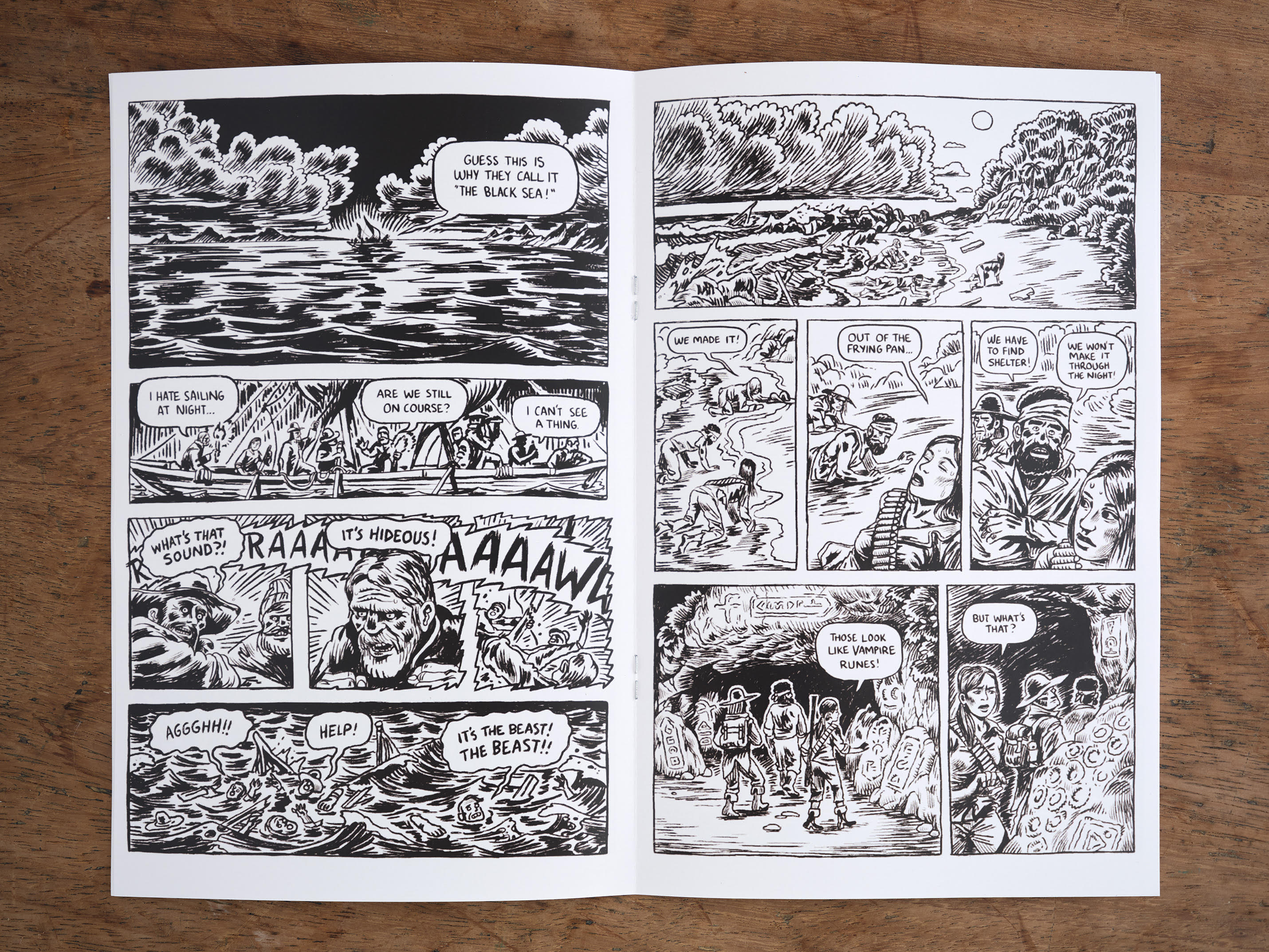 Kraken "What Bites Beneath" Comic Book